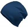 Winter hat with fleece lining - mod.3002:Long, midnight, Cotton